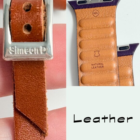 12 Watch Bands For Apple Watches 40MM Rubber, Metal, Leather, Stretchy M-L - Picture 8 of 11